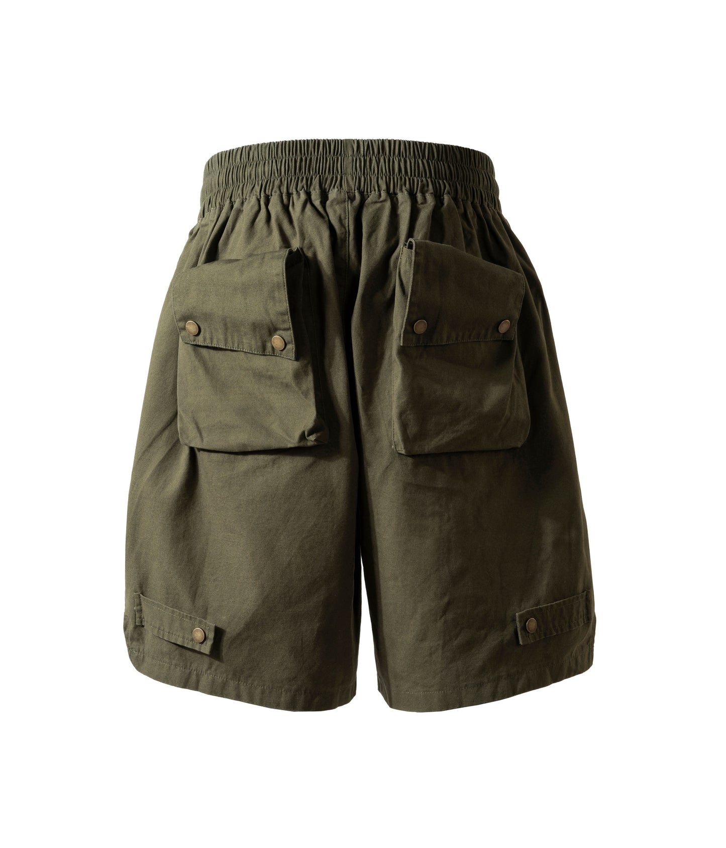 UNDEVELOPED Olive Multi Cargo Shorts