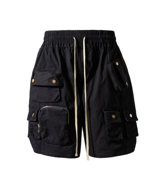 UNDEVELOPED Noir Multi Cargo Shorts