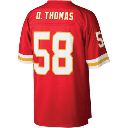 Size L Kansas City Chiefs - Derrick Thomas 1994 Red Legacy Jersey
