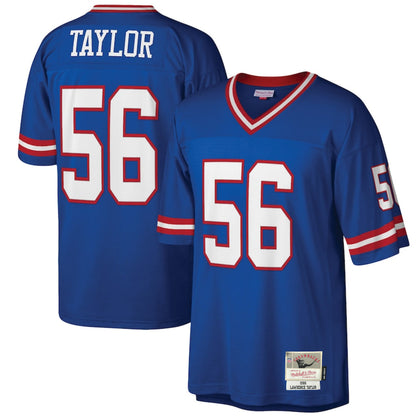 New York Giants - Lawrence Taylor 1986 Royal Legacy Player Men's Jersey - Mann