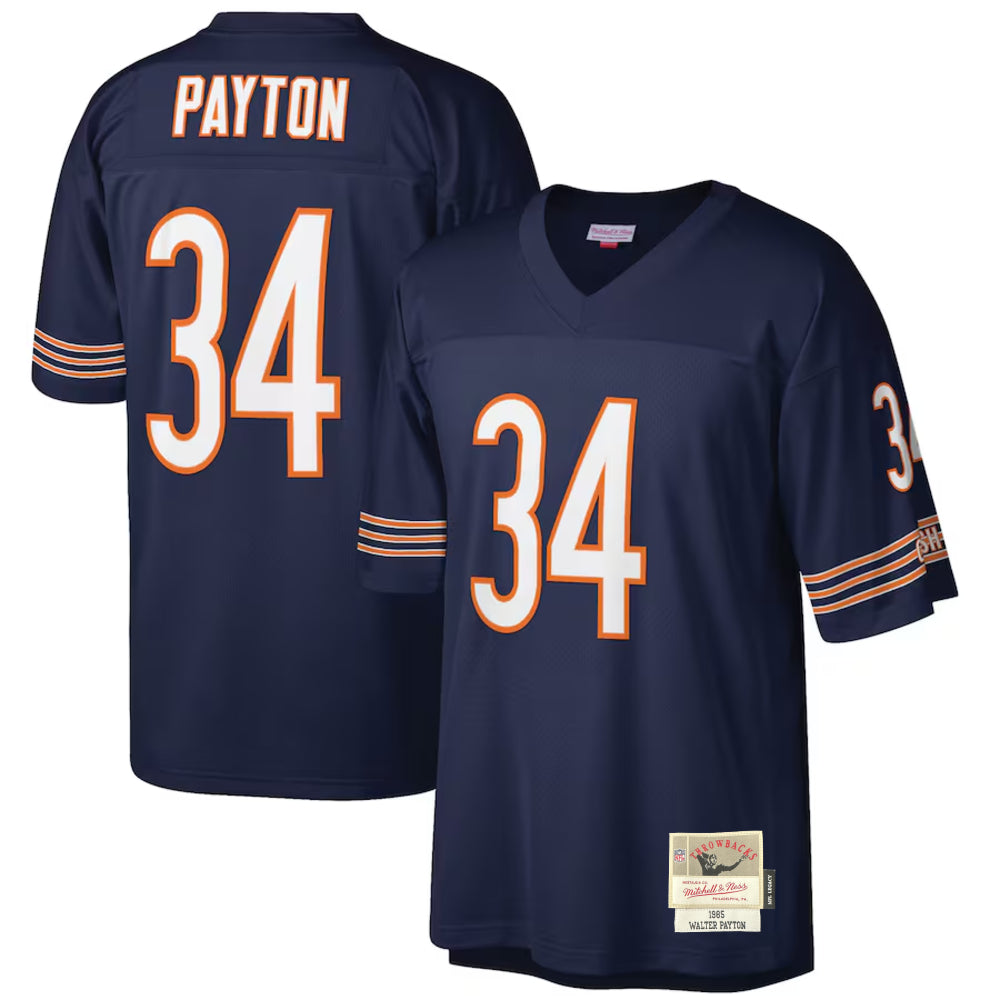 Chicago Bears - NFL Walter Payton 1985 Authentic Throwback Retired Player Jersey - Mann