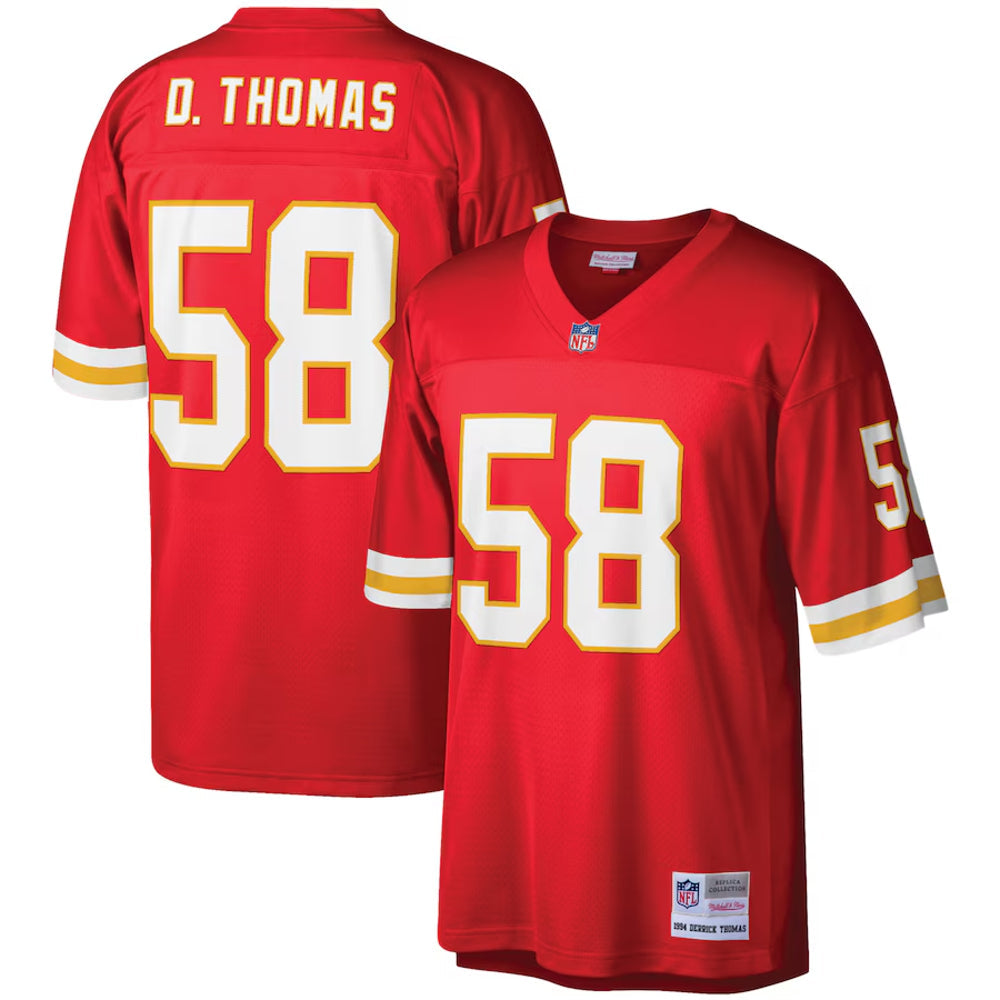 Size L Kansas City Chiefs - Derrick Thomas 1994 Red Legacy Jersey