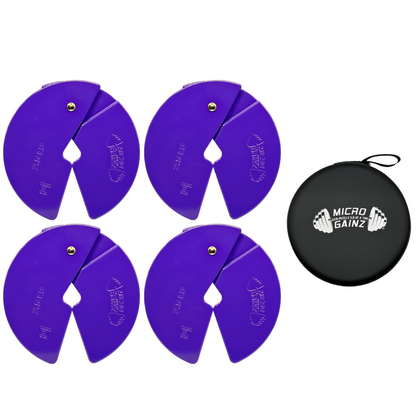 Micro Gainz Purple 2.5LB Dumbbell Fractional Weight Plates