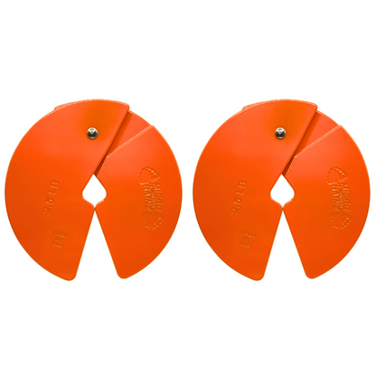 Micro Gainz Orange 2.5LB Dumbbell Fractional Weight Plates