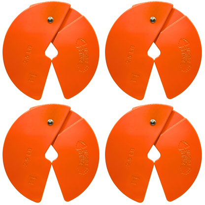 Micro Gainz Orange 2.5LB Dumbbell Fractional Weight Plates