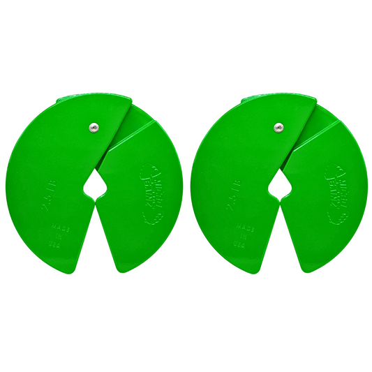 Micro Gainz Green 2.5LB Dumbbell Fractional Weight Plates