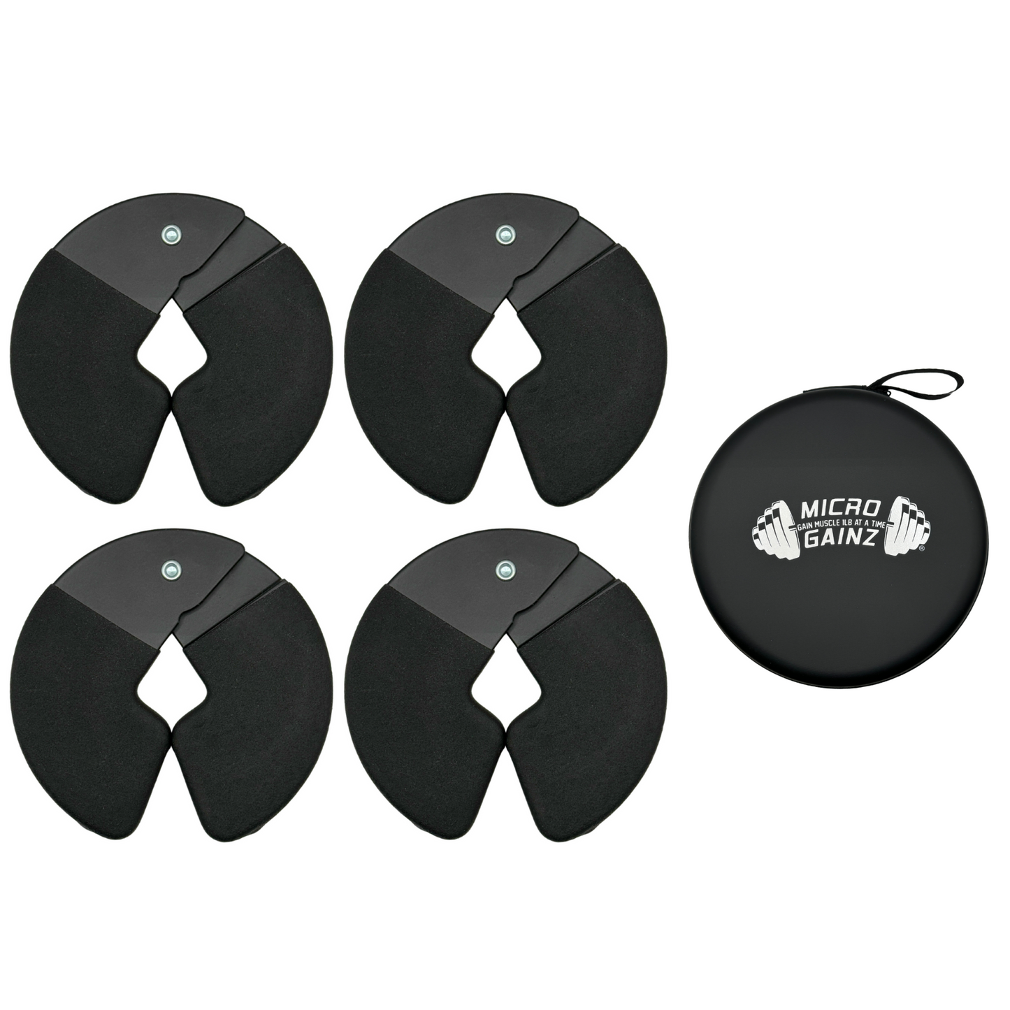 Micro Gainz PVC Dip Coated 1.25LB Dumbbell Fractional Weight Plates