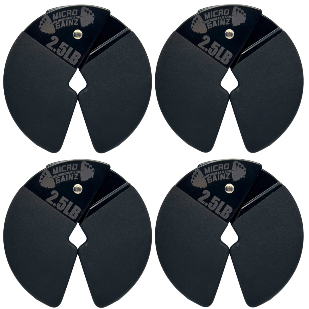 Micro Gainz PVC Dip Coated 2.5LB Dumbbell Fractional Weight Plates
