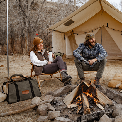 WDO Rectangle Canvas Firewood Log Carriers