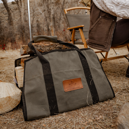 WDO Rectangle Canvas Firewood Log Carriers