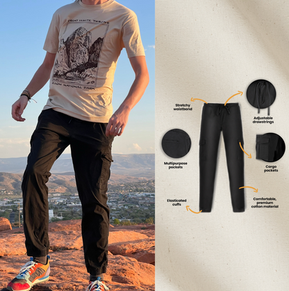 WDO Cargo Stretch Jogger Pants