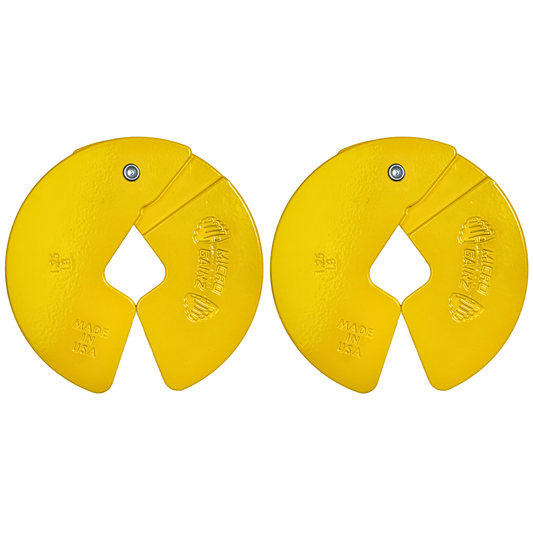 Micro Gainz Yellow 1.25LB Dumbbell Fractional Weight Plates