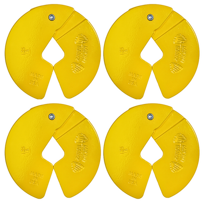 Micro Gainz Yellow 1.25LB Dumbbell Fractional Weight Plates
