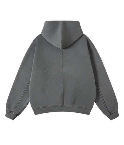 UNDEVELOPED Grey Vintage Hoodie