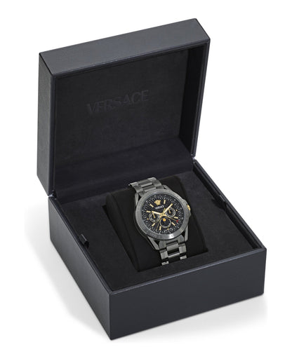 Versace V-Galaxy Moonphase Bracelet Watch