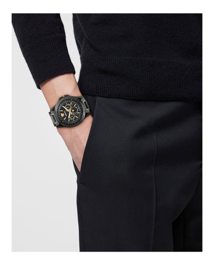 Versace V-Galaxy Moonphase Bracelet Watch
