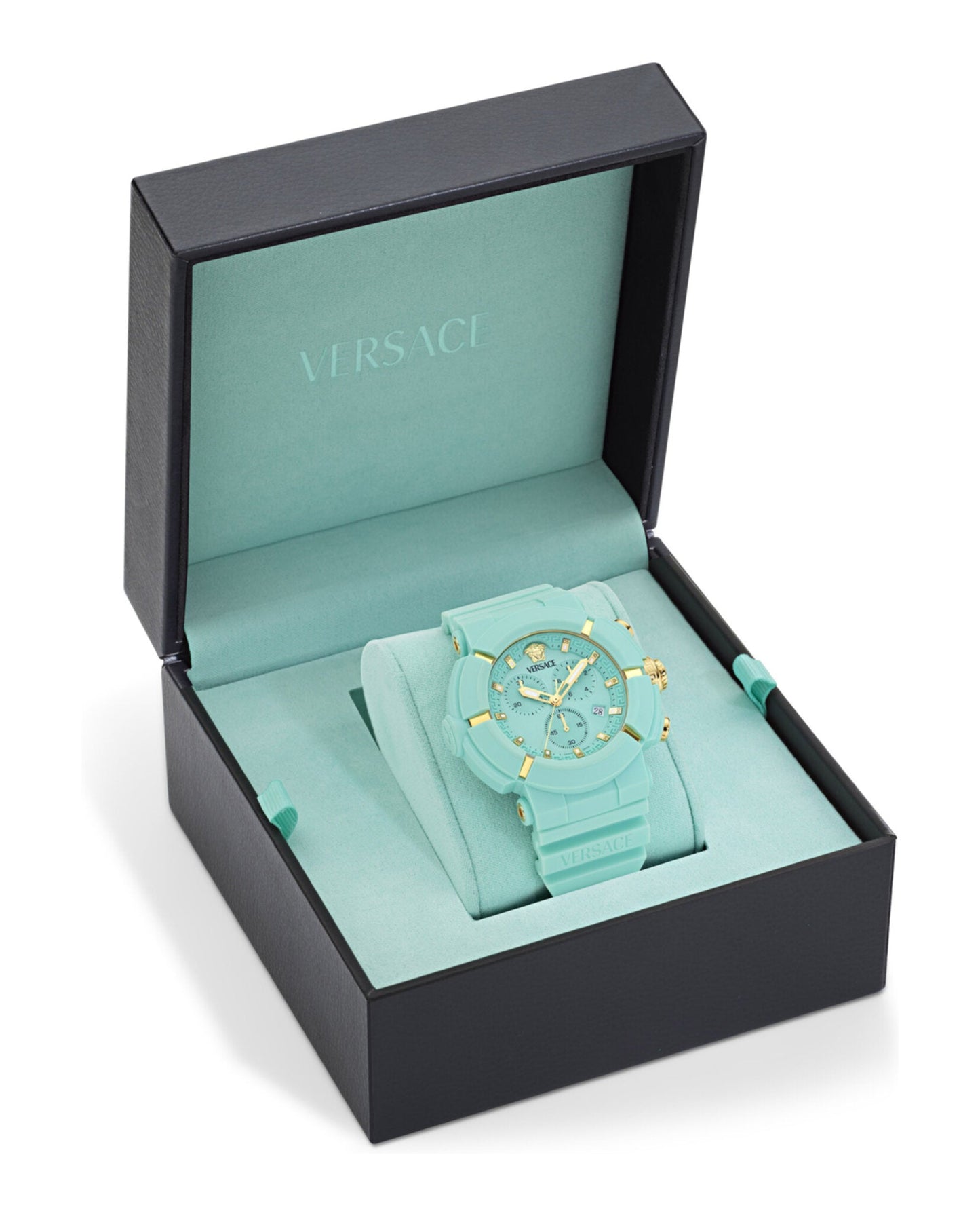 Versace Real Active Chrono Silicone Watch