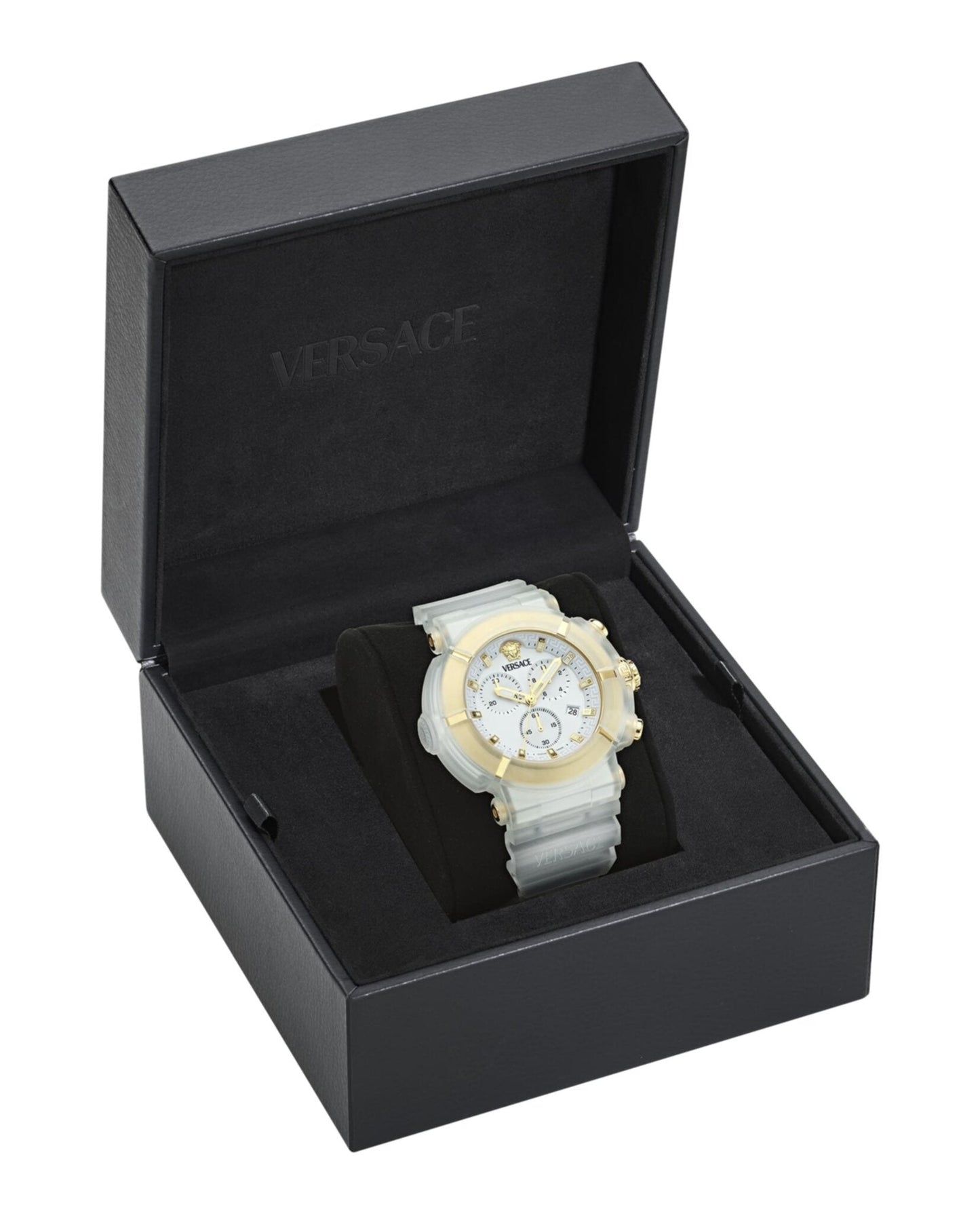 Versace  Real Active Chrono Silicone Watch