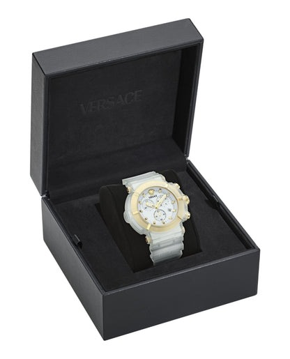 Versace  Real Active Chrono Silicone Watch