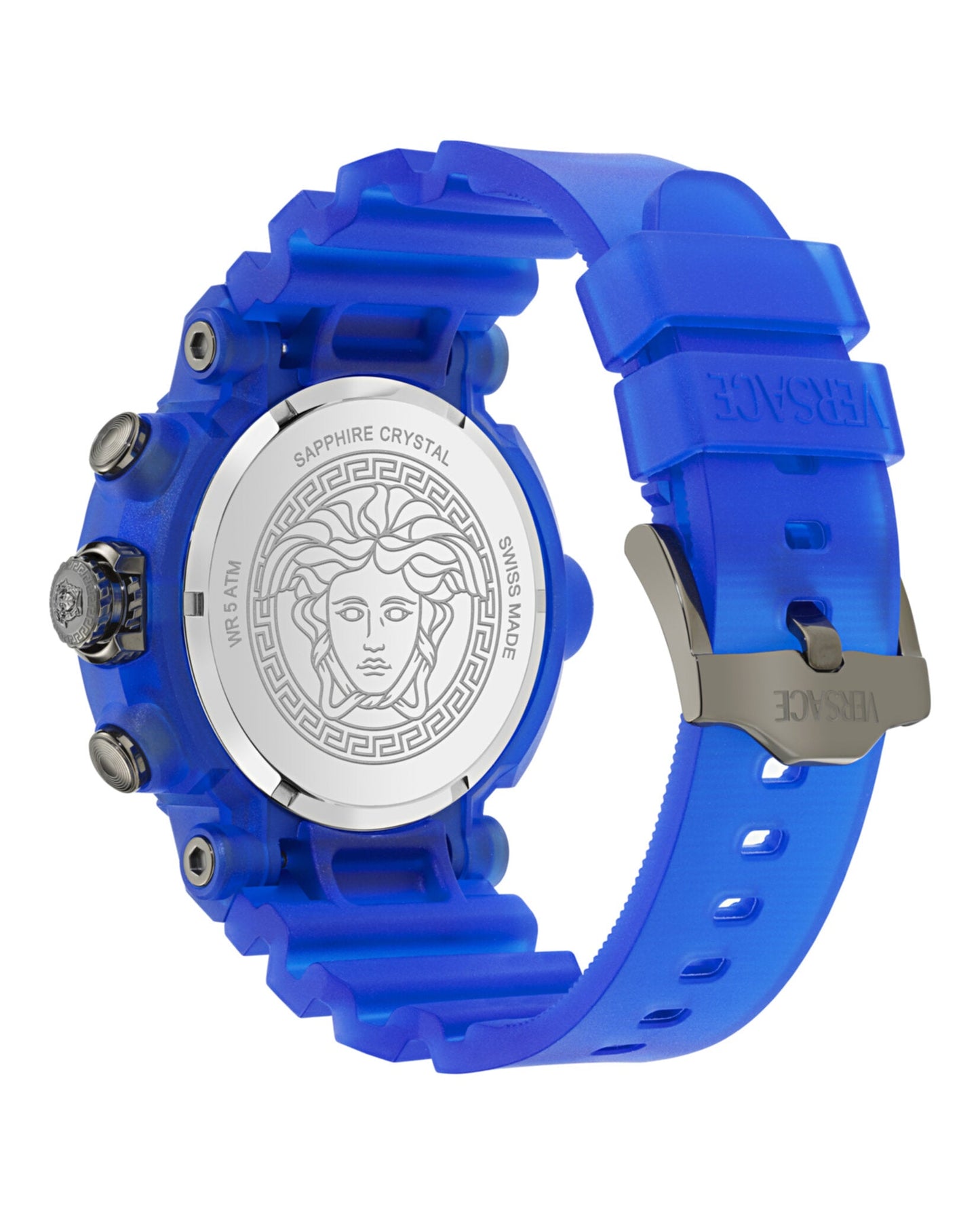 Versace  Real Active Chrono Silicone Watch