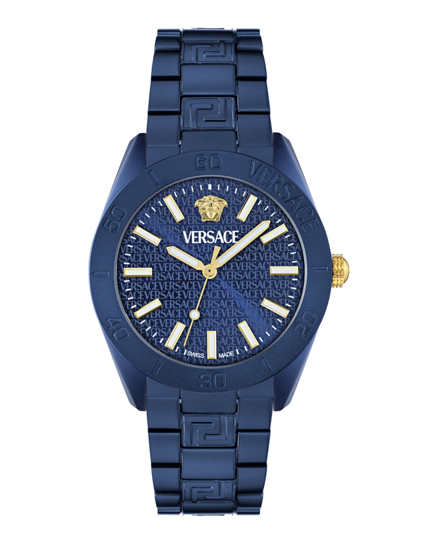 Versace V-Dome Aluminum Bracelet Watch