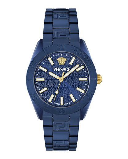 Versace V-Dome Aluminum Bracelet Watch