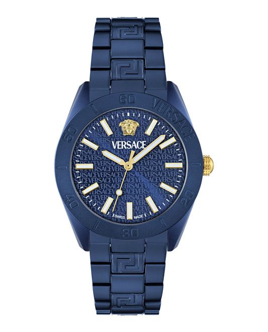 Versace V-Dome Aluminum Bracelet Watch
