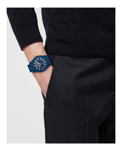 Versace V-Dome Aluminum Bracelet Watch