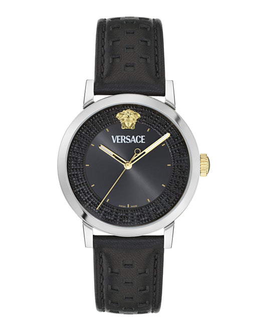 Versace  Albireo Leather Watch