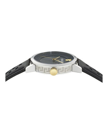 Versace  Albireo Leather Watch