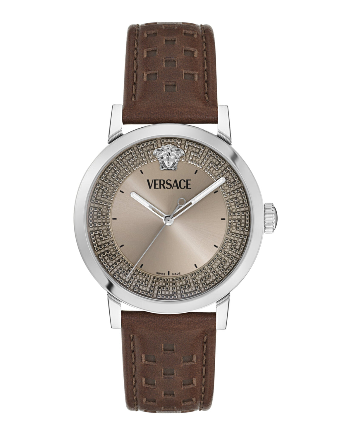 Versace  Albireo Leather Watch