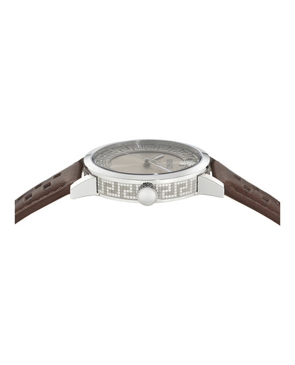 Versace  Albireo Leather Watch