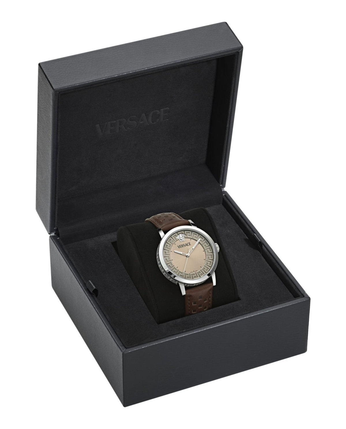 Versace  Albireo Leather Watch