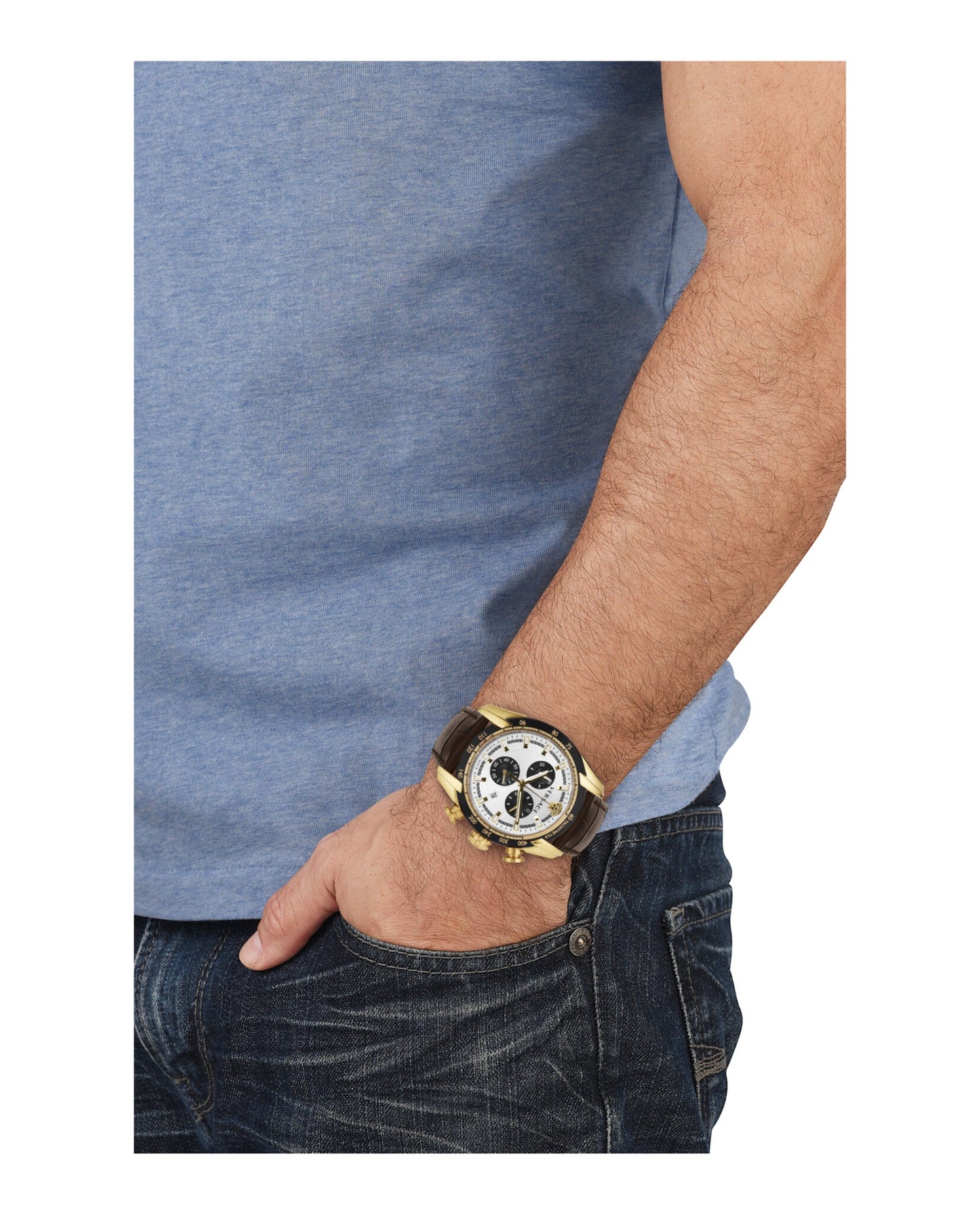 Versace  V-Ray Strap Watch
