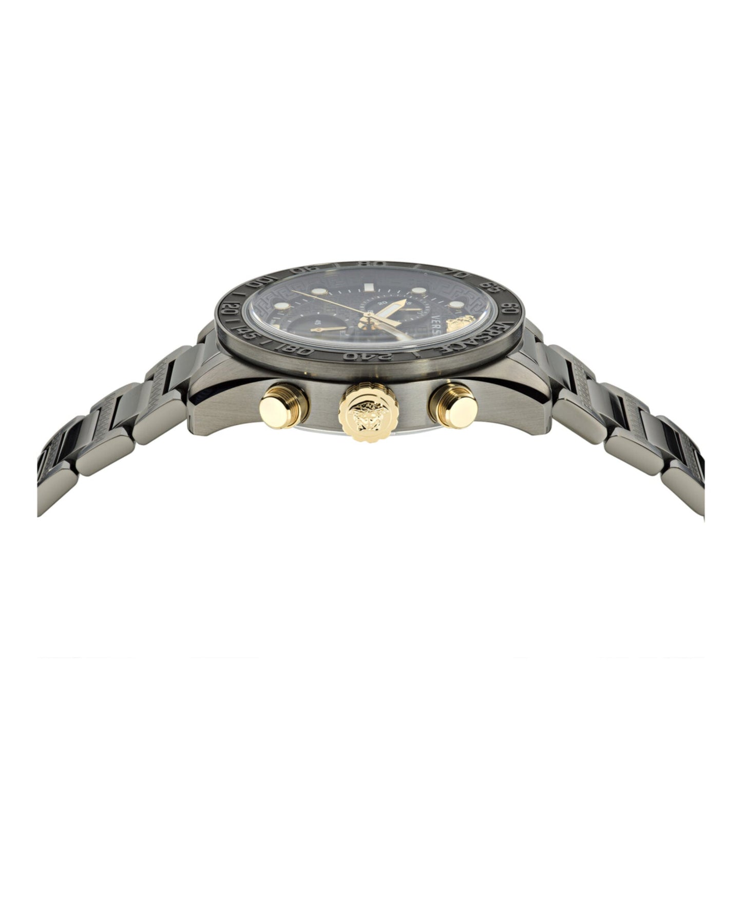 Versace Greca Dome Chrono Bracelet Watch