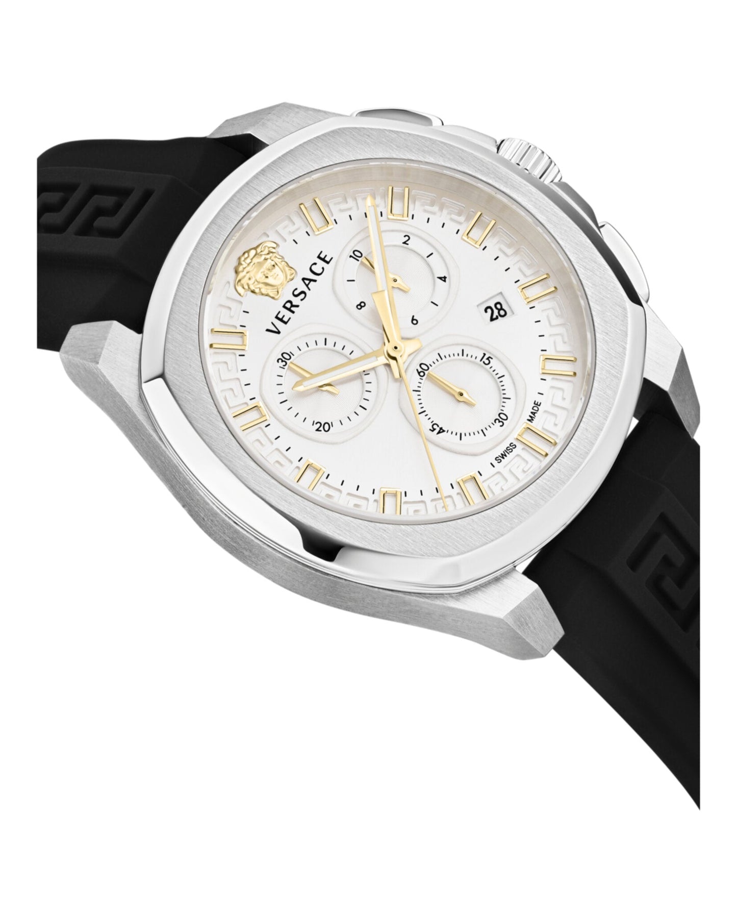 Versace  Geo Chrono Strap Watch