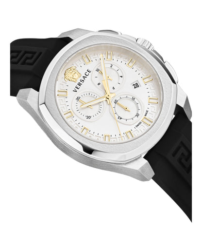 Versace  Geo Chrono Strap Watch