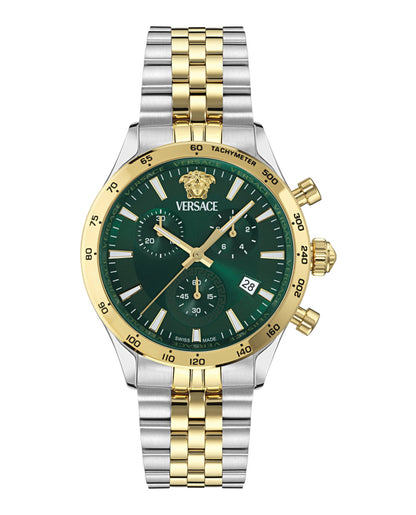Versace Hellenyium Chrono Petite Bracelet Watch