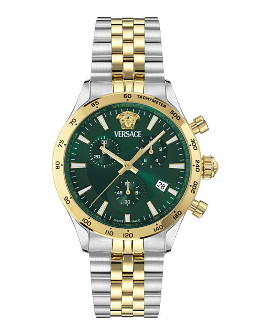 Versace Hellenyium Chrono Petite Bracelet Watch