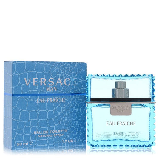 Versace Man by Versace Eau Fraiche Eau De Toilette Spray 1.7 oz for Men - Mann