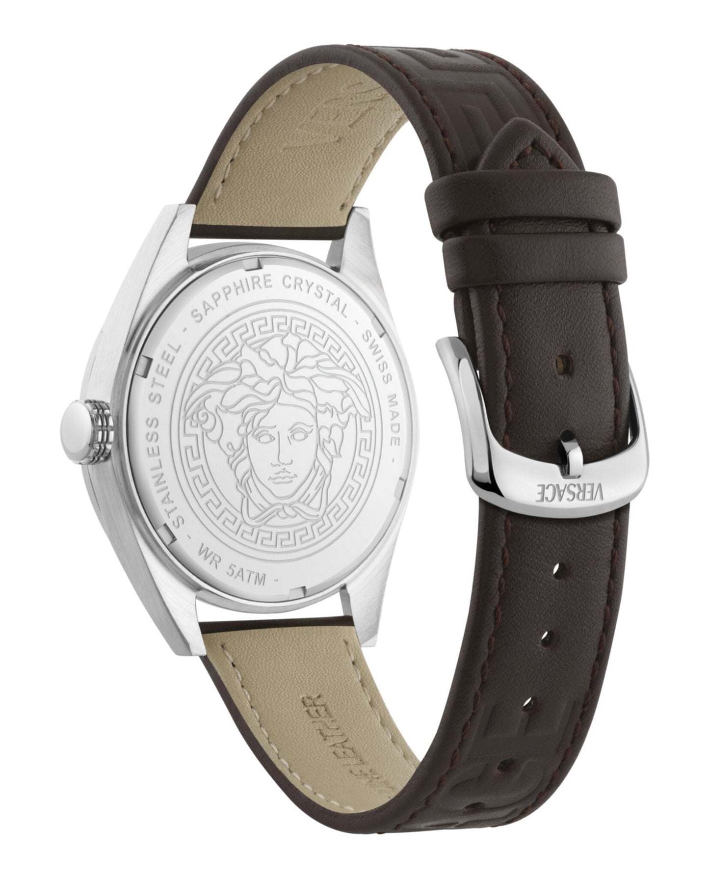 Versace Athletic Leather Watch