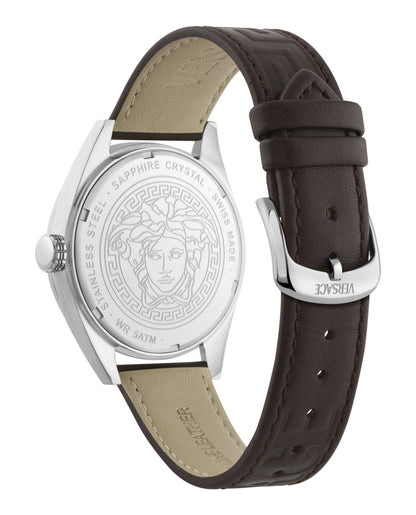 Versace Athletic Leather Watch