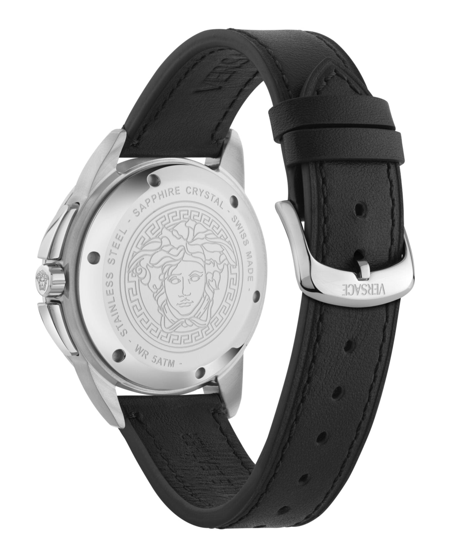 Versace V-Sport Chrono Leather Watch