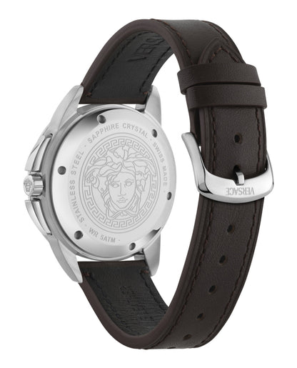 Versace V-Sport Chrono Leather Watch