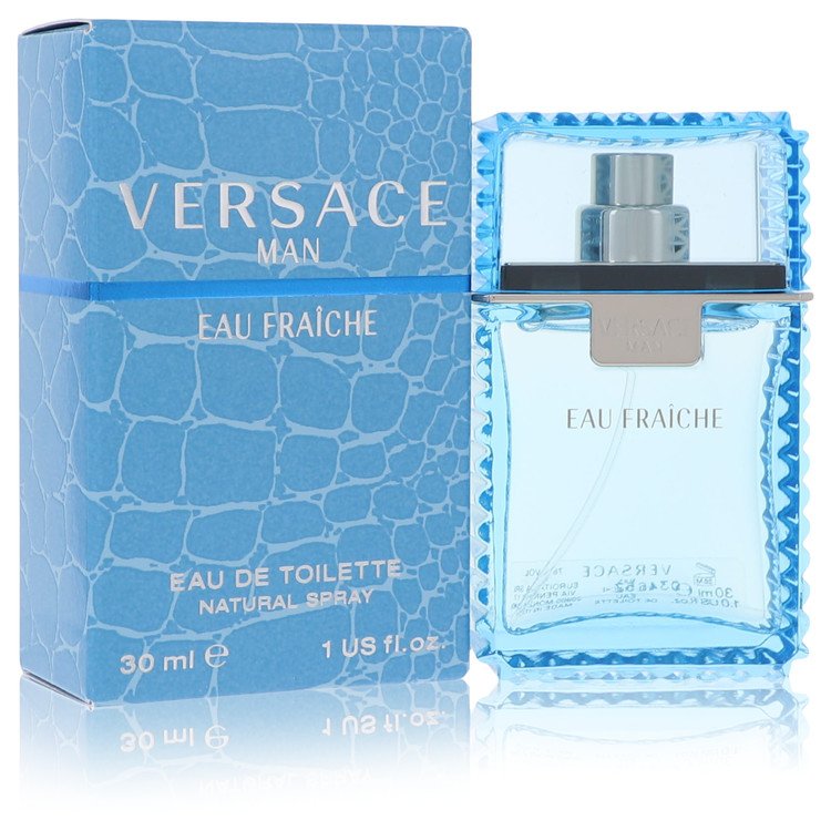 Versace Man by Versace Eau Fraiche Eau De Toilette Spray 1 oz for Men - Mann