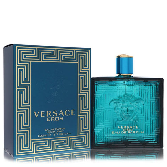 Versace Eros by Versace Eau De Parfum Spray 6.8 oz for Men - Mann