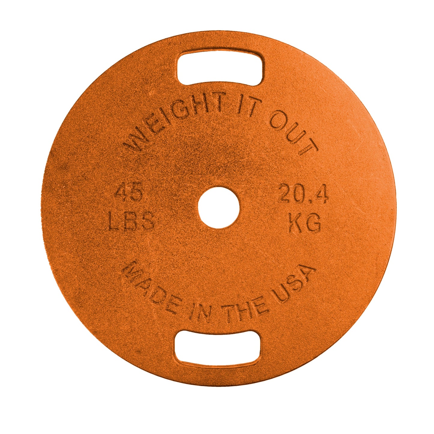 Weight It Out - 
Cast Iron Machined Weight Plate Sets - Mann