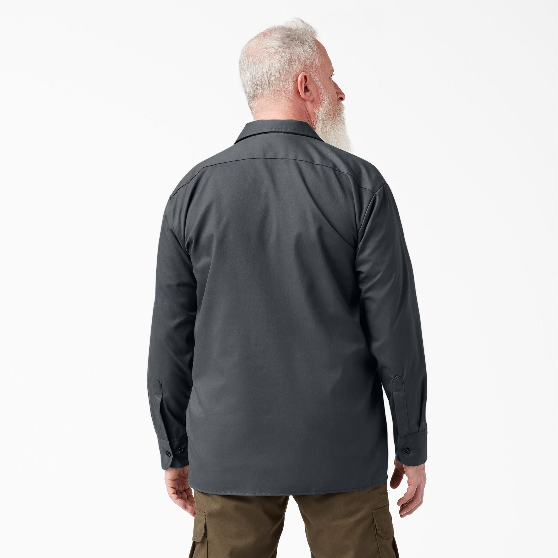 Dickies FLEX Relaxed Fit Long Sleeve Work Shirt - Mann