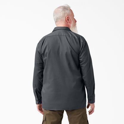 Dickies FLEX Relaxed Fit Long Sleeve Work Shirt - Mann