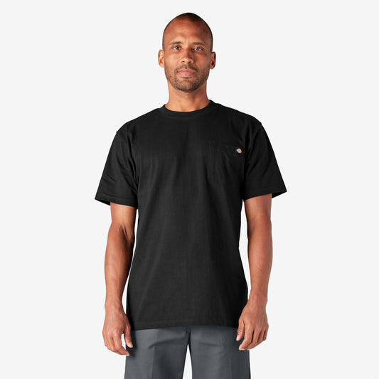Dickies Heavyweight Short Sleeve Pocket T-Shirt Black - Mann